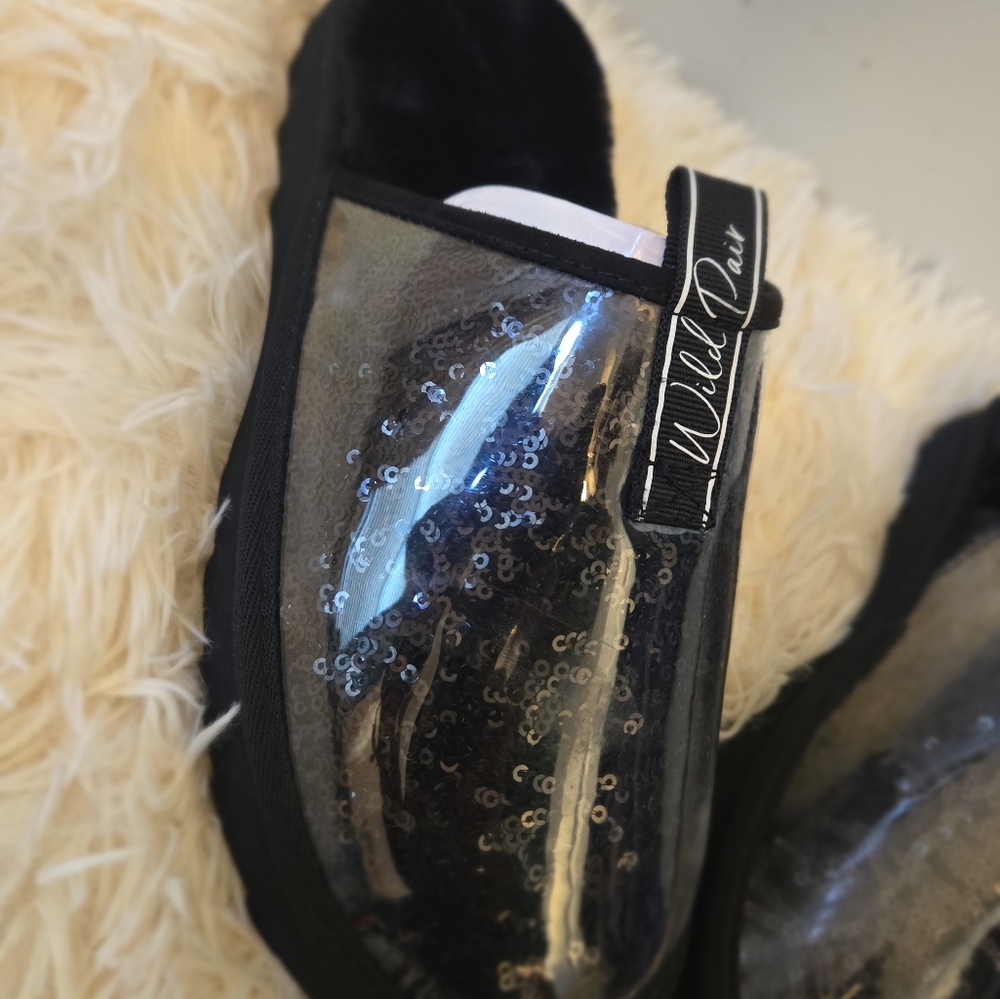 Wild Pair Womens Portiaa Faux Fur Slip On Slide Slippers Size 7 NIB - Picture 10 of 10